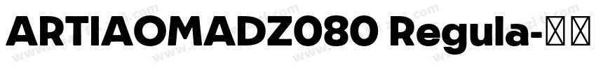 ARTIAOMADZ080 Regula字体转换